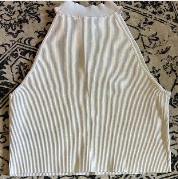 Aritzia Babaton Sculpt Knit Halter Top 2x - Picture 6 of 9